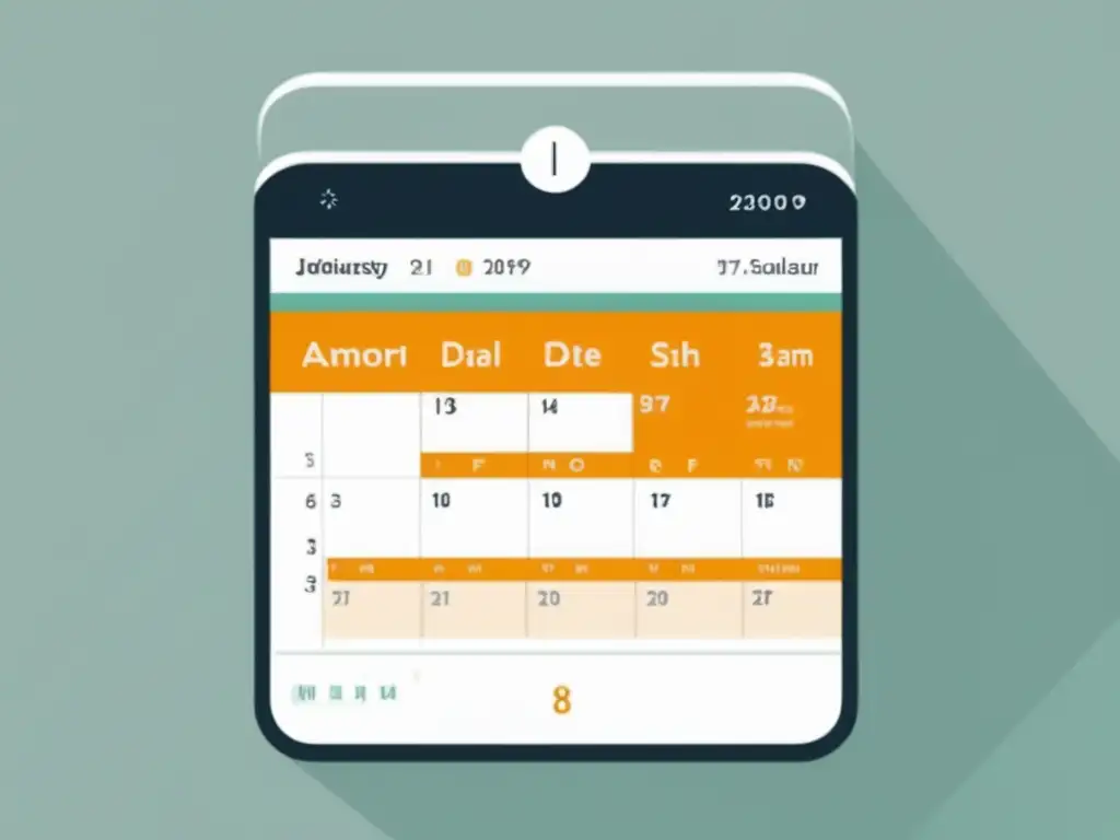 Calendario digital para gestión del tiempo Autogestión en admisiones universitarias: importancia de la organización y planificación con herramientas digitales