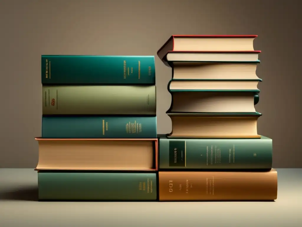 Guía completa para admisiones universitarias Guía para admisiones universitarias: libros bien organizados que representan diferentes áreas de estudio, transmitiendo conocimiento y orden