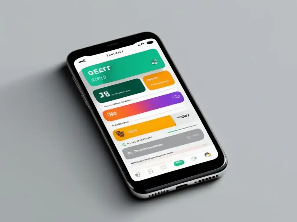 App de organización universitaria App organización estudiantes universitarios, minimalista y moderna, con diseño intuitivo y funciones prácticas