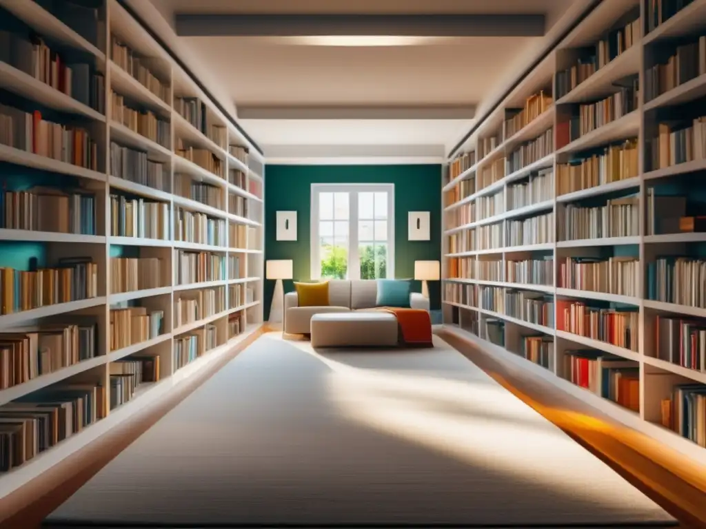 Opciones académicas y biblioteca de estudio Asesoramiento psicológico en admisiones universitarias: imagen de libro y escritorio moderno con luz natural