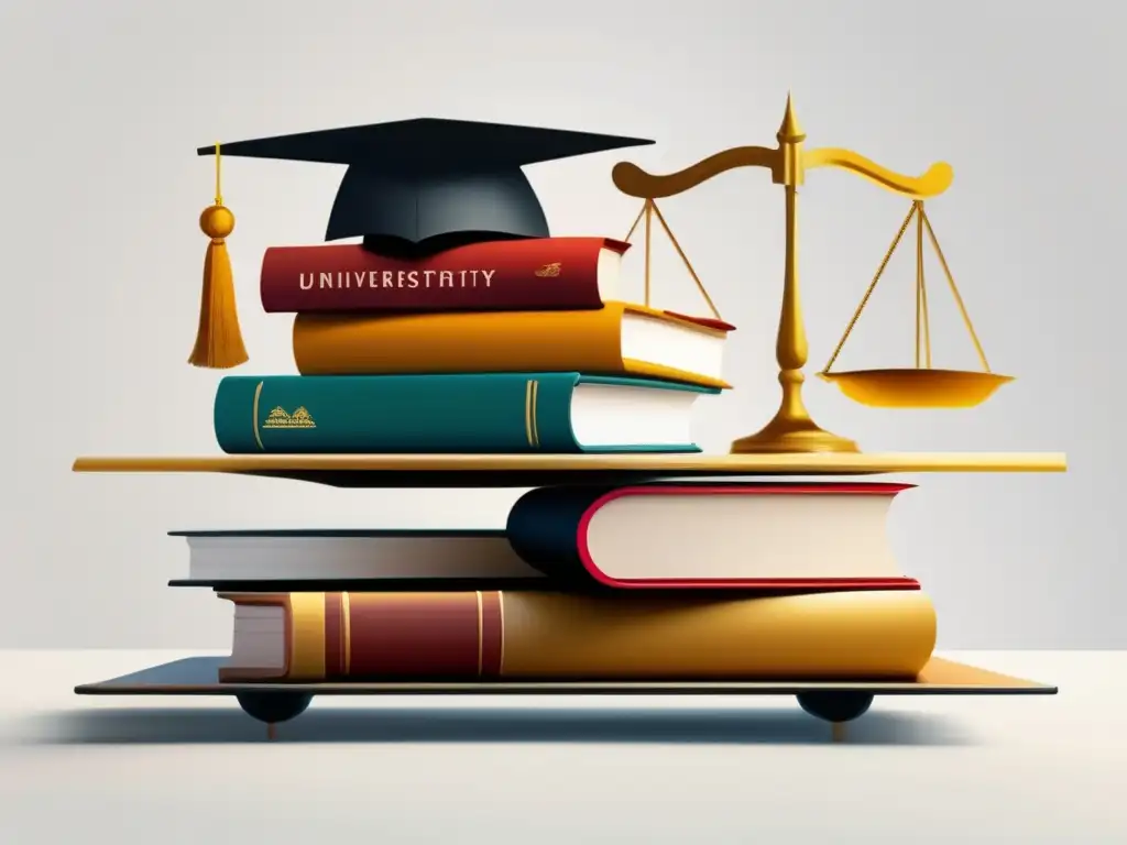 Equilibrio en admisiones universitarias Balanza simbólica: Discriminación en admisiones universitarias Ivy League
