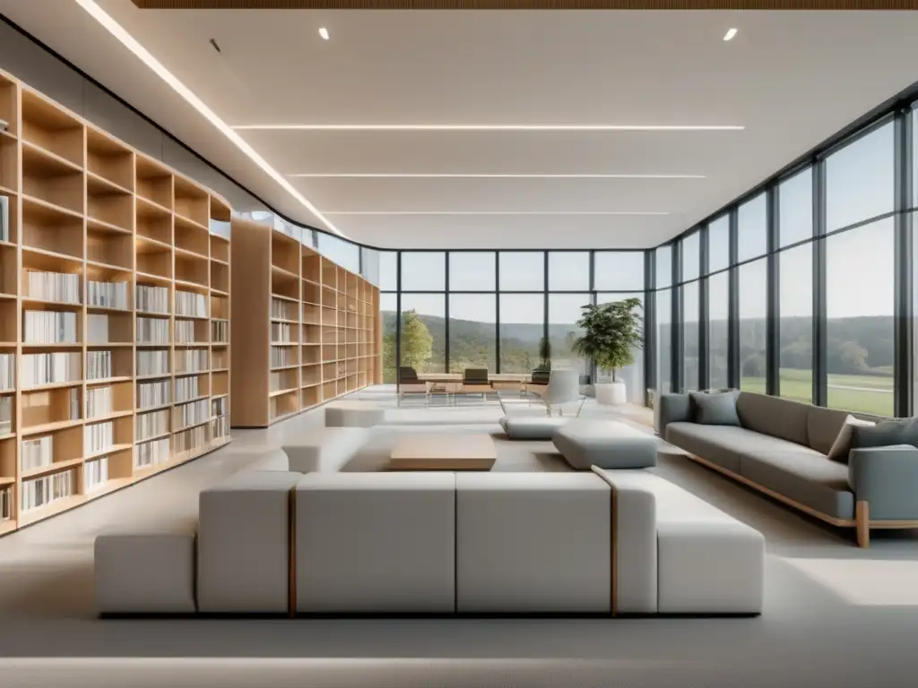 Biblioteca moderna minimalista Biblioteca universitaria: Importancia de la investigación previa