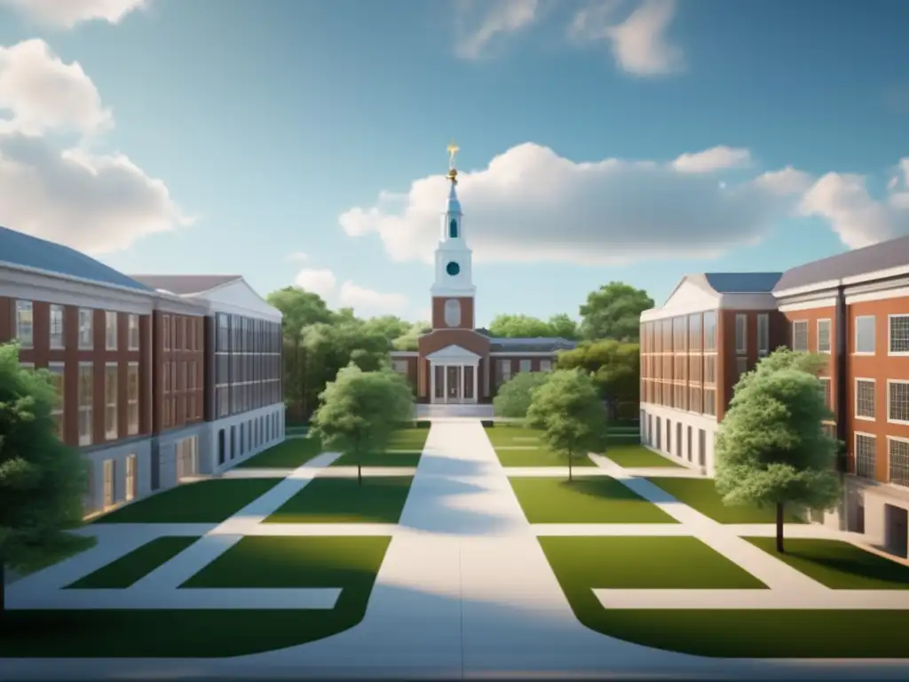 Campus moderno y vibrante de Johns Hopkins Campus universidad Johns Hopkins - Guía admisiones universidad Johns Hopkins