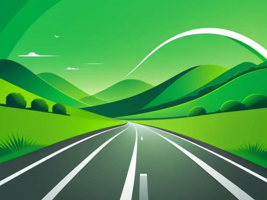 Camino verde hacia el éxito Elección de carrera con visión - Camino verde hacia el éxito