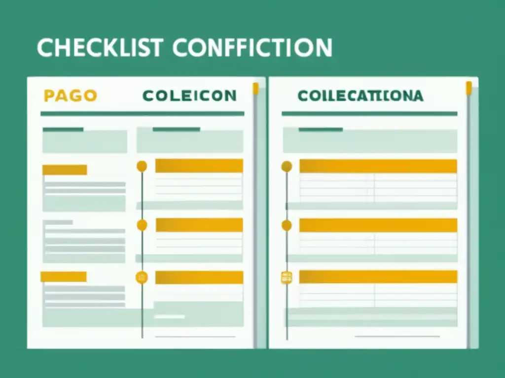 Checklist confirmación y matrícula colegiatura Checklist completo: confirmación, matrícula y pago para Maestría en admisiones universitarias (110 caracteres)