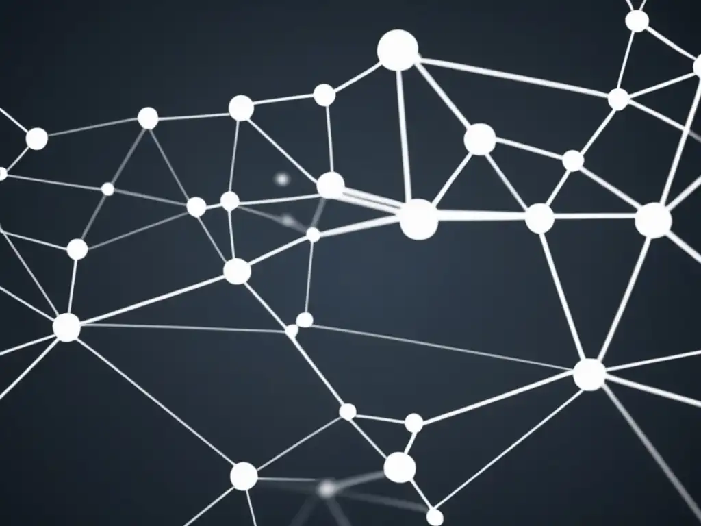 Red de conexiones universitarias Consejos para mantener conexiones de networking universitario: web de nodos interconectados profesionales y sofisticados