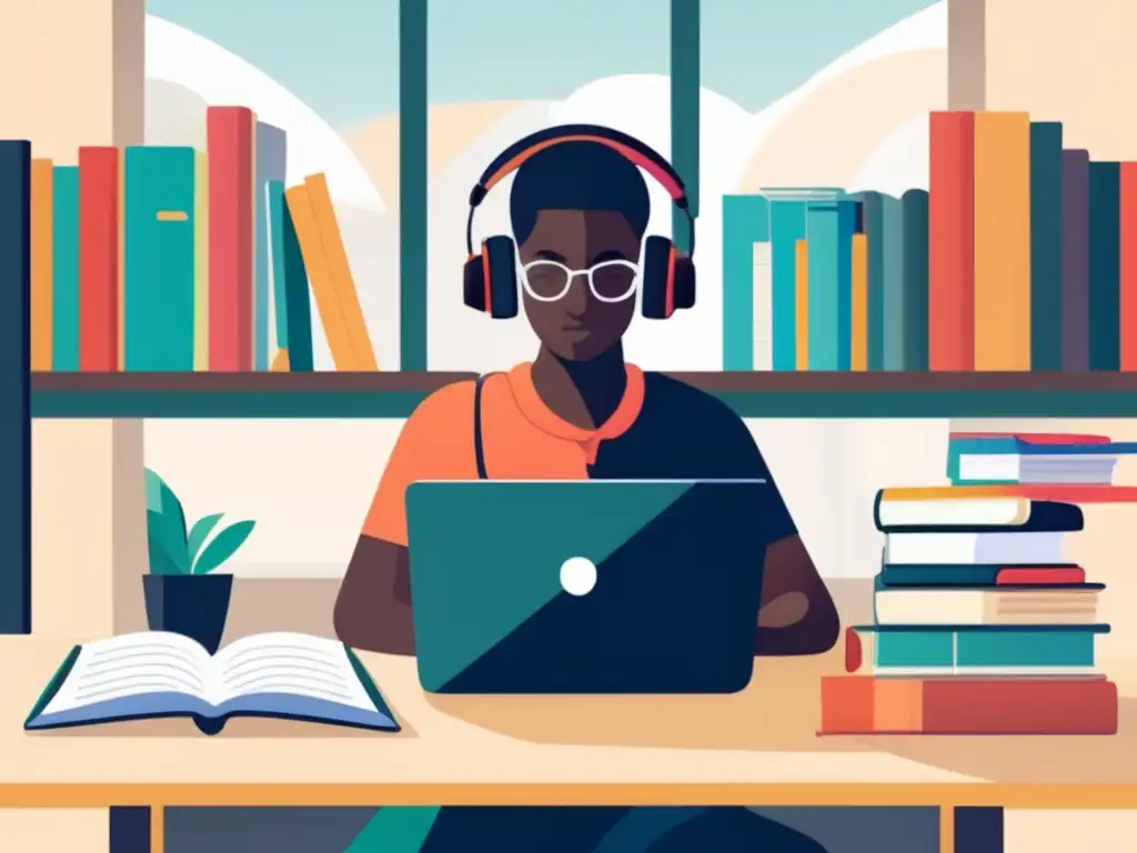 Estudiante organizado en el proceso de admisión universitaria Consejos para manejar el estrés en admisión universitaria en América Latina