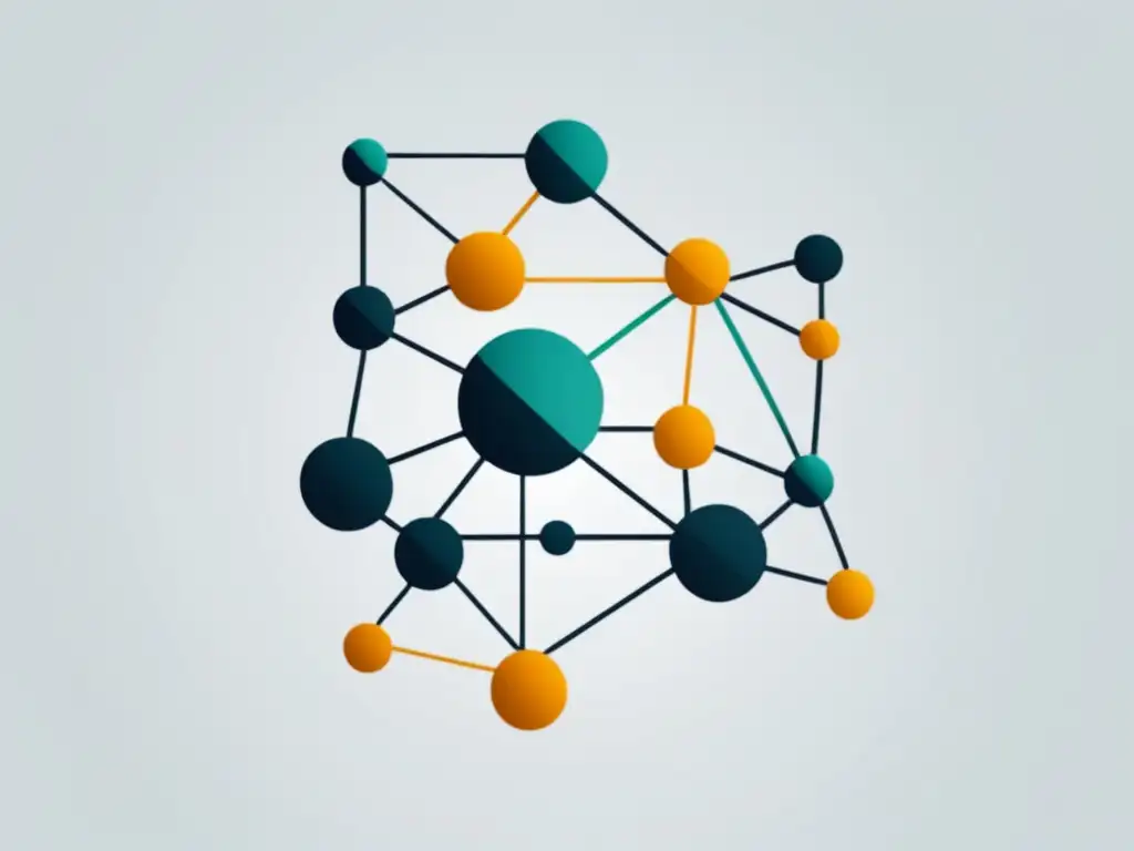 Red de conexiones moderna y minimalista Consejos de networking para estudiantes