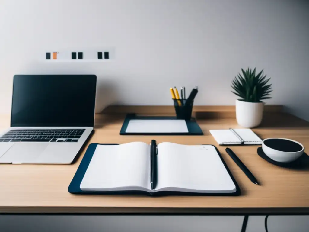 Escritorio organizado y productivo Consejos para equilibrar estudio, trabajo y vida social en la universidad -