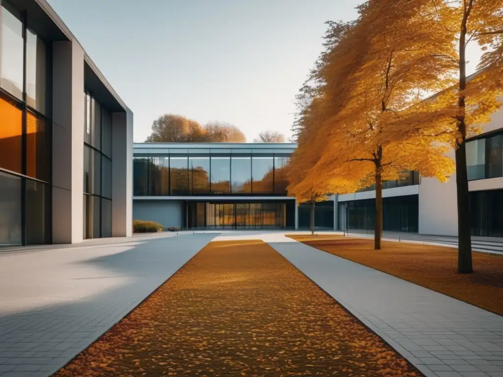Campus universitario europeo en otoño Consejos para adaptarse a la vida estudiantil en Europa