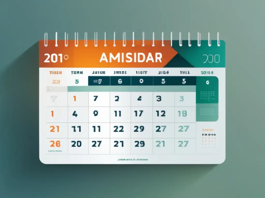Calendario moderno para el proceso de admisión Cronograma admisiones universitarias postgrado moderno