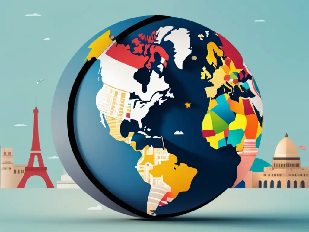 Estudio en el extranjero: Cultura global Adaptación cultural al estudiar en el extranjero con landmarks internacionales