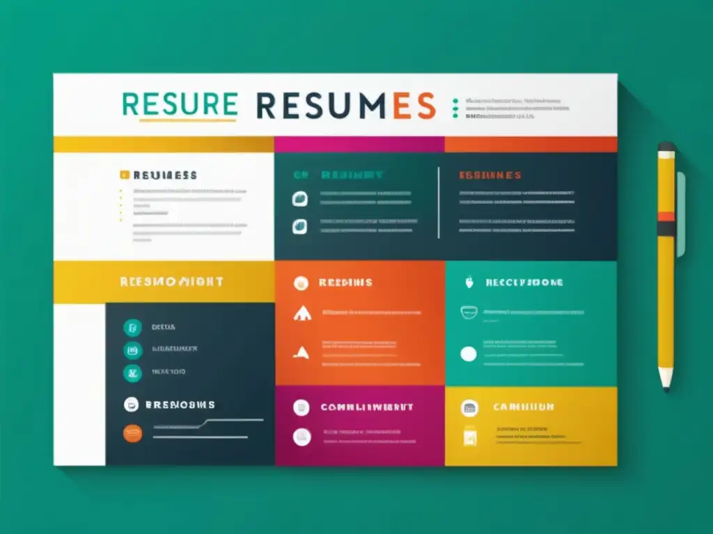 Resumes personalizados y vibrantes Currículums personalizados para admisiones universitarias con diseños vibrantes y destacadas fortalezas