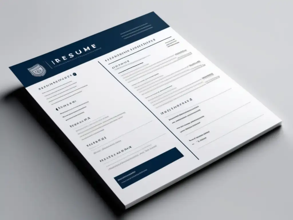Diseño moderno de currículum universitario Currículums personalizados para admisiones universitarias con diseño moderno y elegante