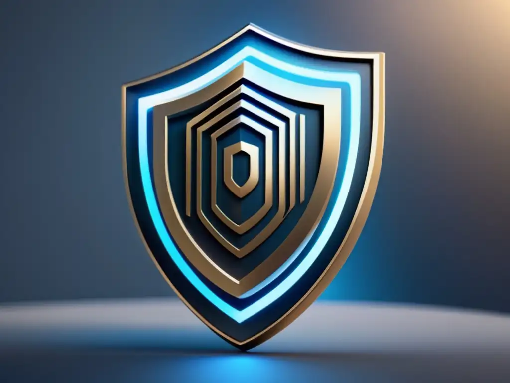 Protección de datos en educación online Protección datos en educación online: Imagen detallada 8k, escena minimalista que simboliza seguridad digital y protección de información personal