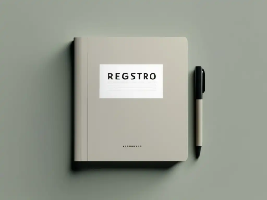 Diario de admisiones elegante y funcional Diario de admisiones universitarias con diseño moderno y funcional