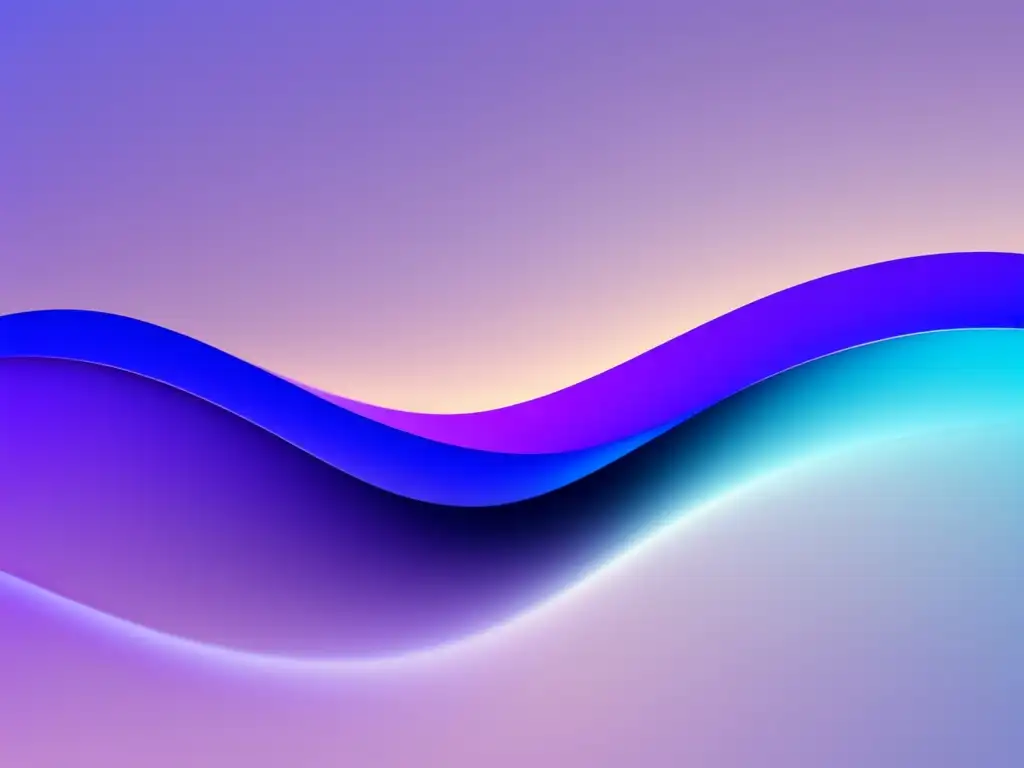 Diseño minimalista y moderno Diseño minimalista con fondo degradado azul y lavanda, línea azul eléctrico, iconos representando temas sensibles