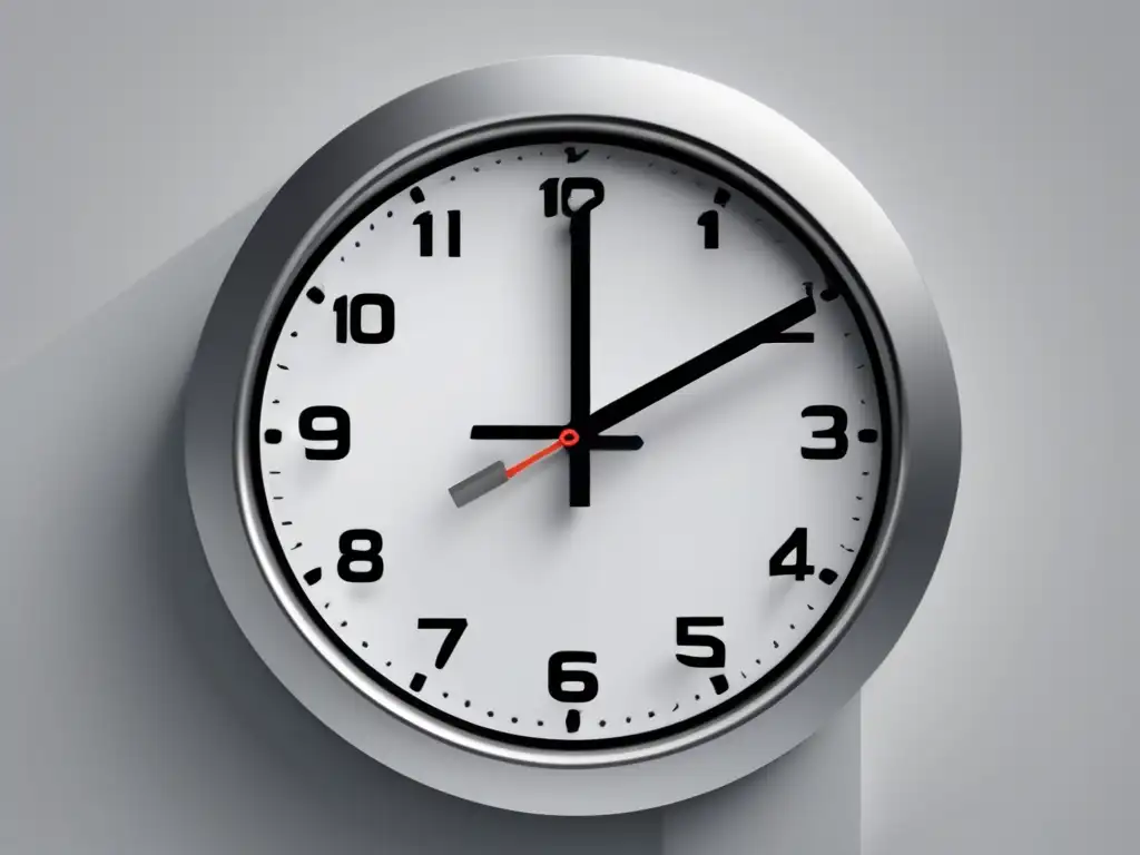 Gestión del tiempo y preguntas clave Diseño minimalista y moderno con iconos y símbolos representativos de preguntas clave y técnicas de respuesta eficaces