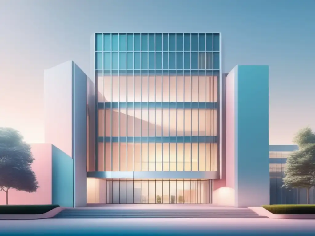 Diseño minimalista y moderno de universidad Diseño minimalista y moderno de una universidad con estudiantes y criterios de admisión