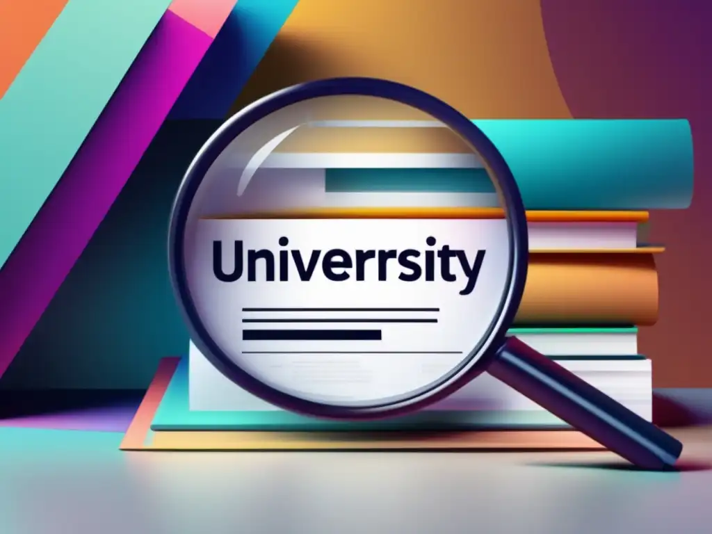 Investigando requisitos universitarios Diseño minimalista y vibrante: Técnicas de edición para currículum universitario