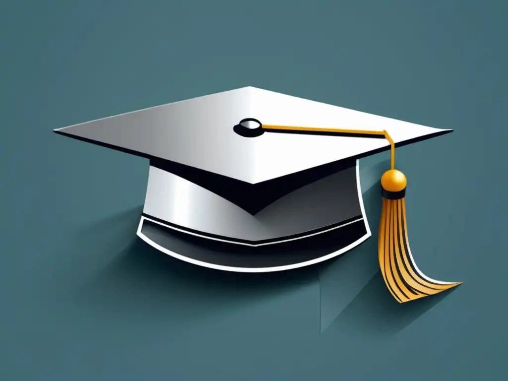Graduación de diseño minimalista Graduación con diseño moderno y detalles precisos