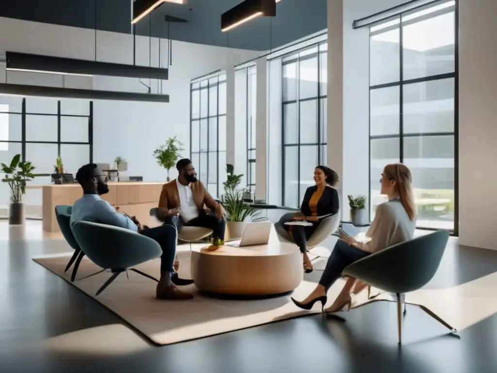 Nuevos emprendedores en espacio colaborativo Emprendedores y autodidactas en espacio de trabajo moderno - Importancia de la educación universitaria