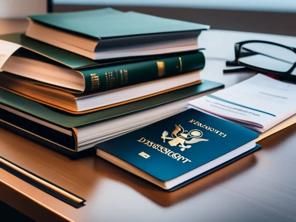 Documentos universitarios perfectamente preparados Errores comunes admisiones universitarias internacionales - Documentos 8k traducidos, apostillados y organizados en escritorio minimalista