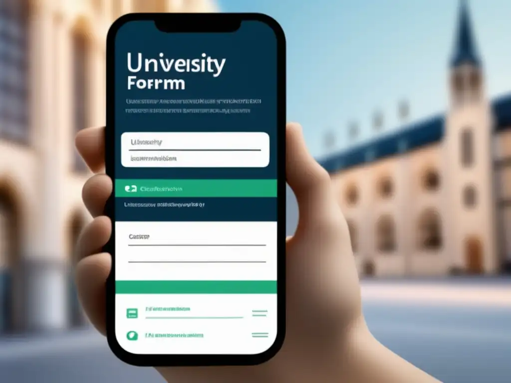Solicitud de admisión universitaria Errores menores en aplicaciones universitarias