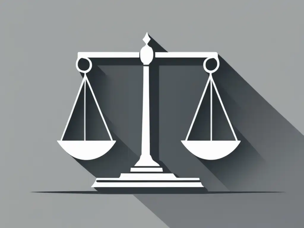 Justicia inclinada: argumento contra acción afirmativa Escala de justicia inclinada, simbolizando la controversia de la Acción Afirmativa en universidades