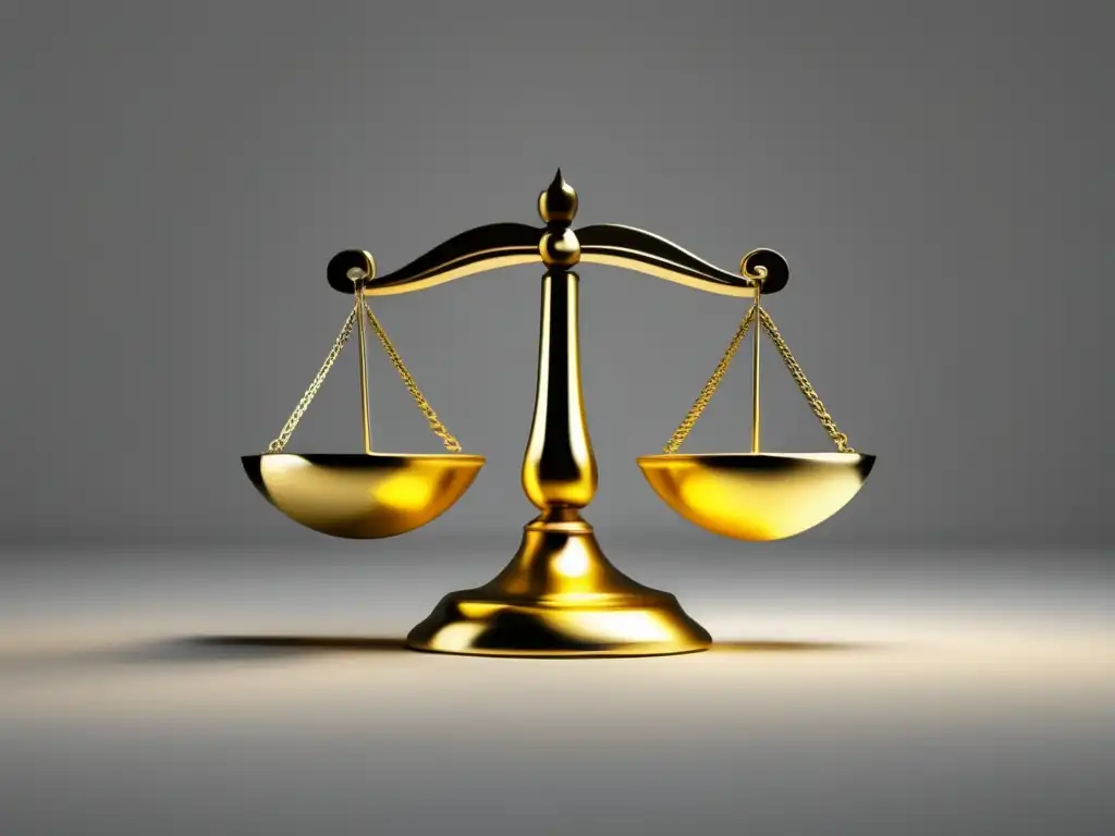 Escalas doradas de justicia y equidad Implic