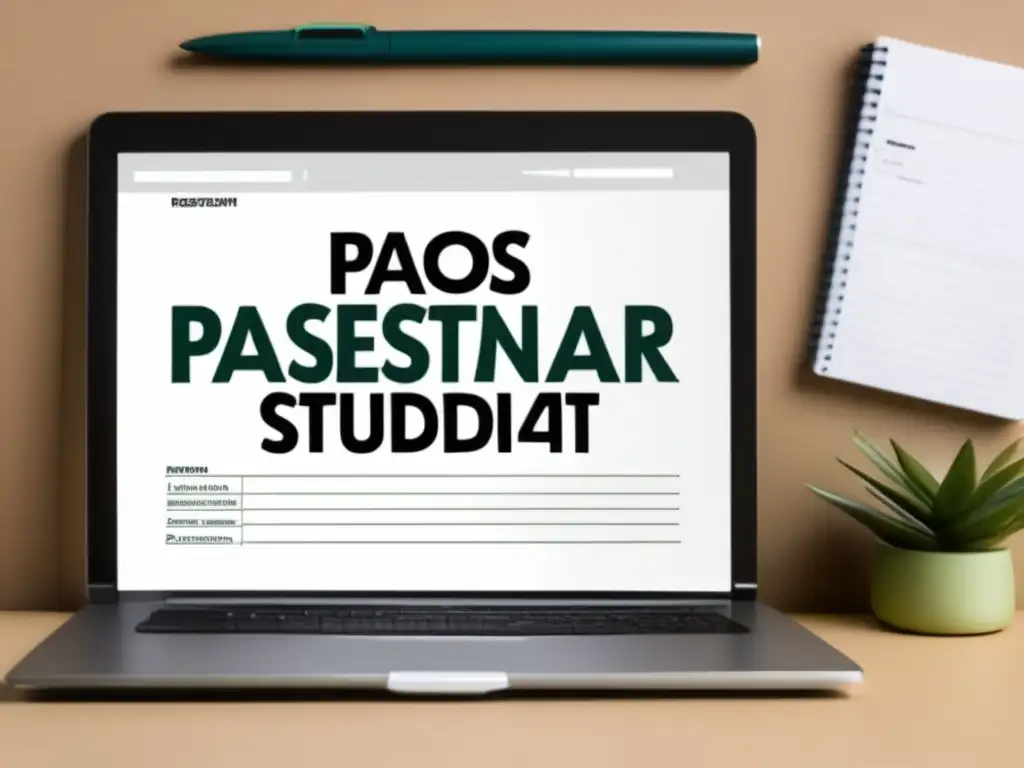Escritorio organizado con solicitud de préstamo estudiantil Escritorio organizado con aplicación de préstamo estudiantil y registro de pagos