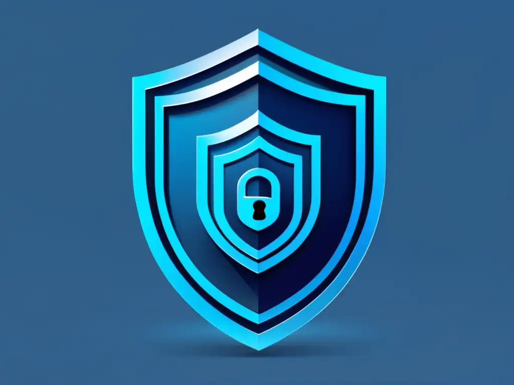 Protección digital con contraseña segura Escudo de candados digitales protegiendo la privacidad en admisiones universitarias