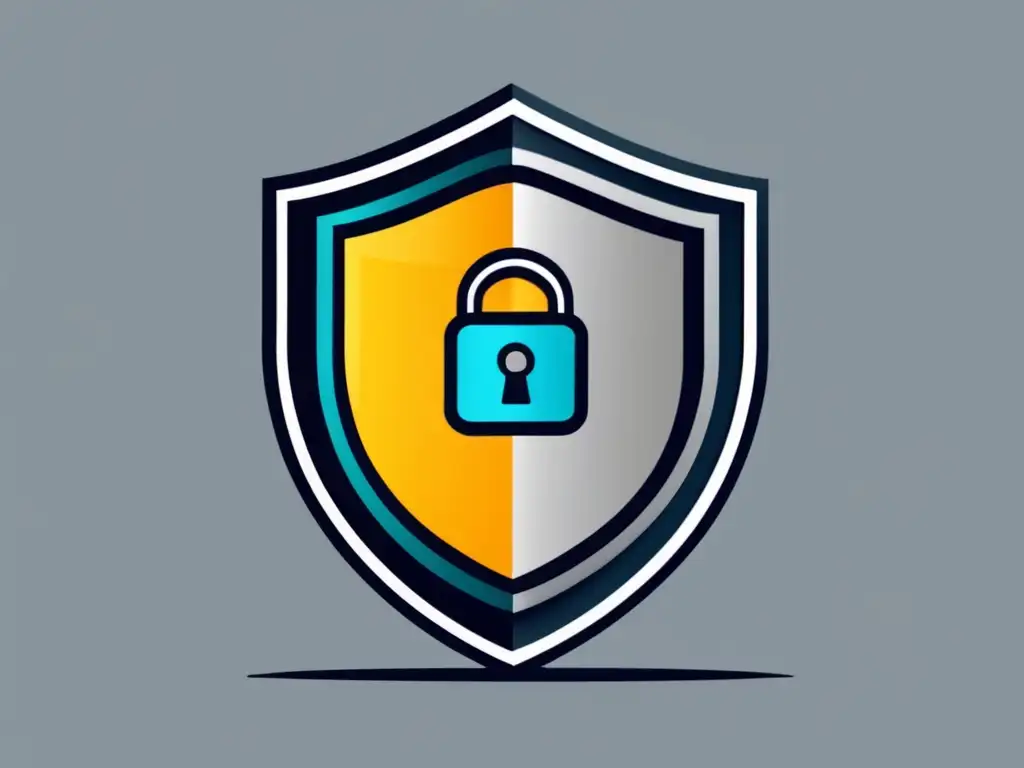Protección de datos en admisión universitaria Escudo con candado: Protección de datos en admisiones universitarias