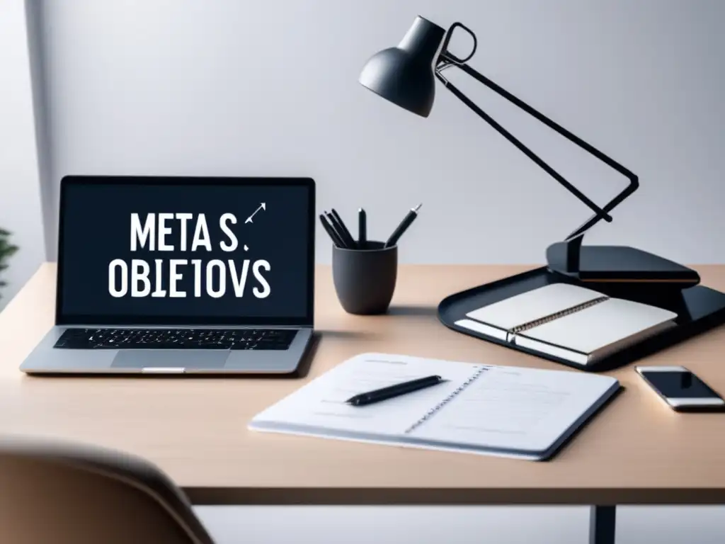 Espacio de trabajo minimalista y moderno Espacio de trabajo minimalista y moderno con estrategias para aprender idiomas universitarios
