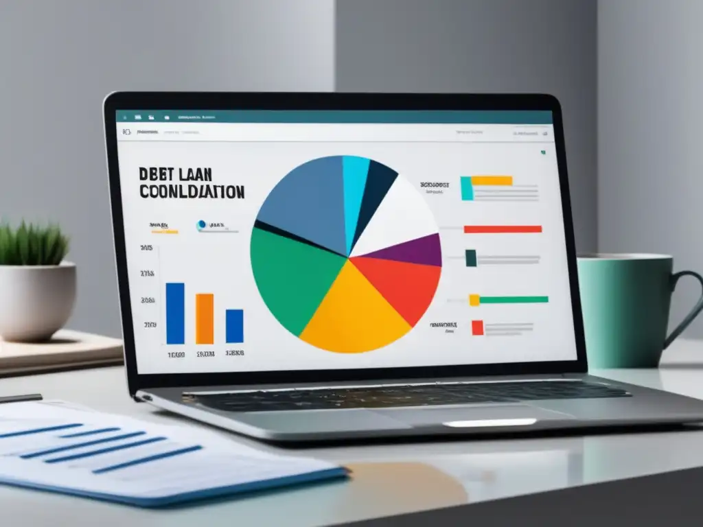 Espacio de trabajo organizado y elegante Espacio de trabajo organizado y elegante con estrategias de pago préstamo estudiantil