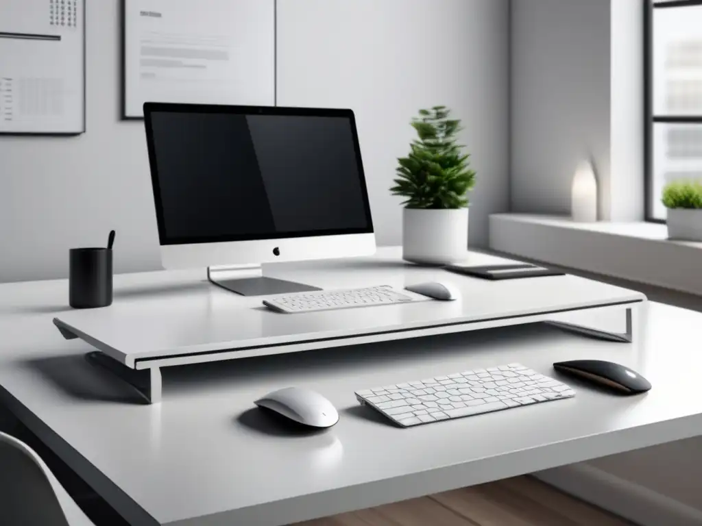 Espacio de trabajo minimalista y eficiente Espacio de trabajo profesional y eficiente para gestión de fuentes y citas
