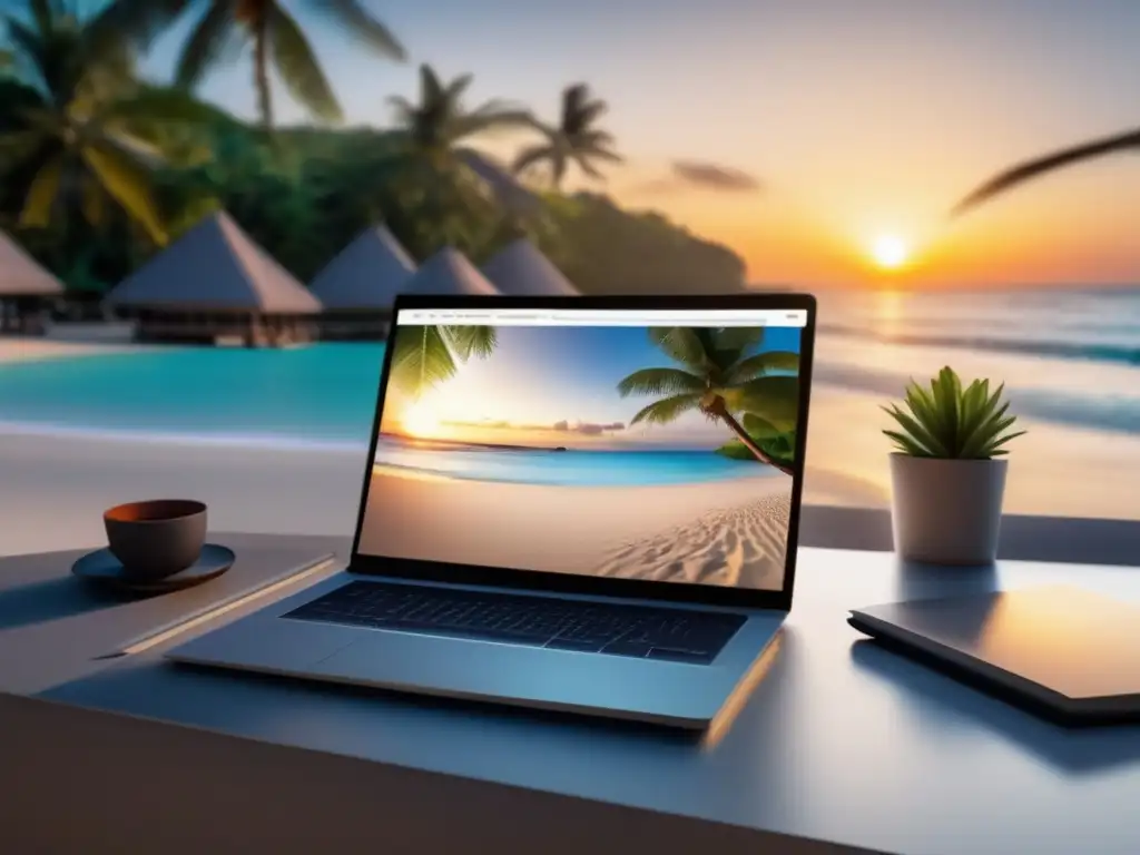 Escena de estudio tranquila con apoyo emocional Estrategias de éxito para exámenes universitarios en el Caribe