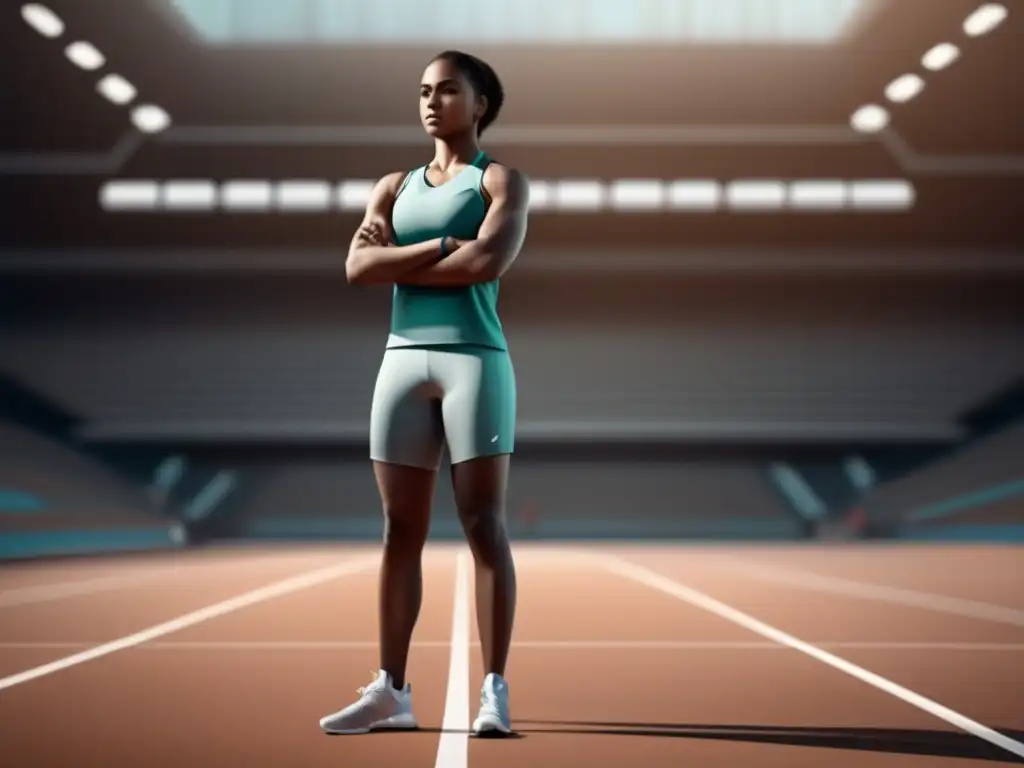 Joven atleta con estrategias claves Estrategias para manejo del estrés en estudiantes atletas