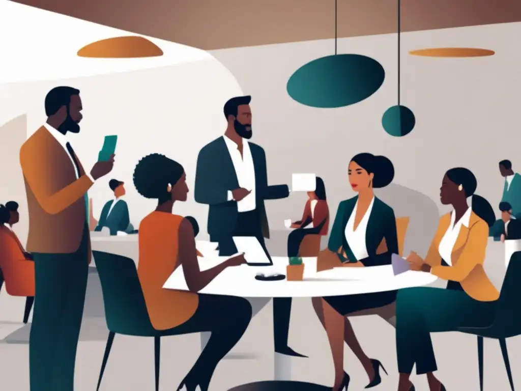 Conversaciones profesionales y auténticas Estrategias networking introvertidos admisión: conversación genuina y diversidad