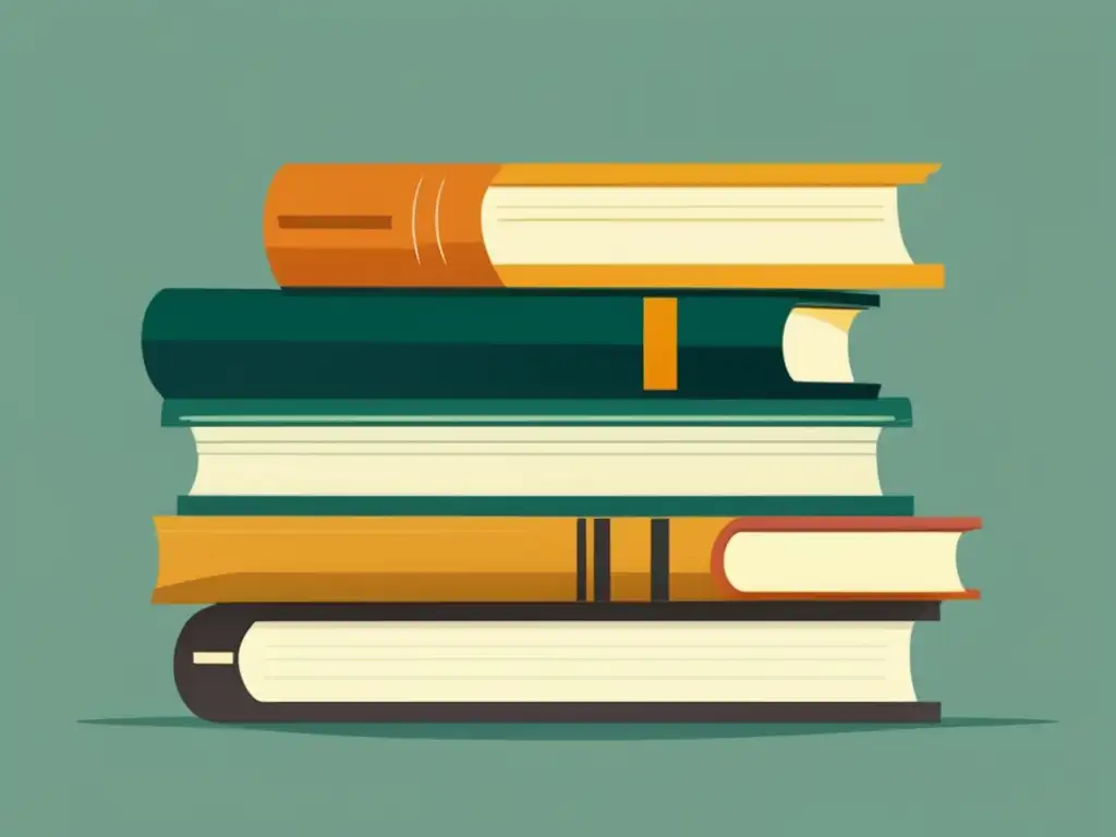 Gestión inteligente de deudas estudiantiles Estrategias para pagar préstamo estudiantil: libros organizados, colores sutiles y profesionales