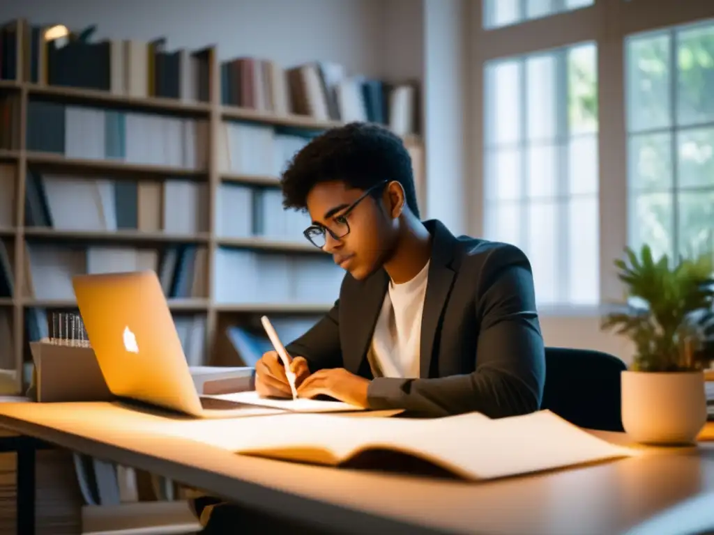 Estudiante internacional enfocado en investigación Estudiante internacional enfocado en el proceso de admisiones universitarias