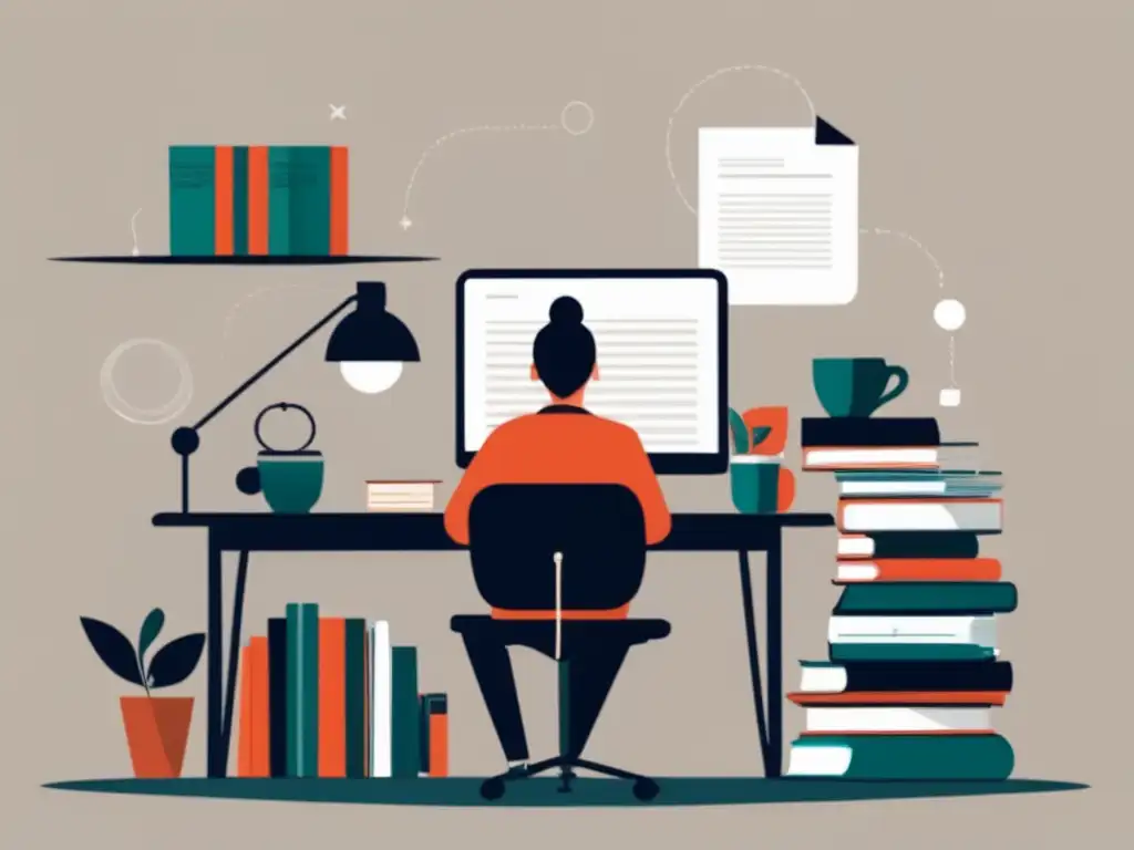 Estudio y conocimiento previo Estudiante investigando y tomando notas - Leyes de admisión universitaria estratégicas