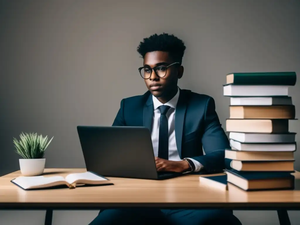 Estudiante preparándose para entrevistas universitarias Estudiante preparado para entrevistas universitarias: Respuestas ideales preguntas frecuentes universidad