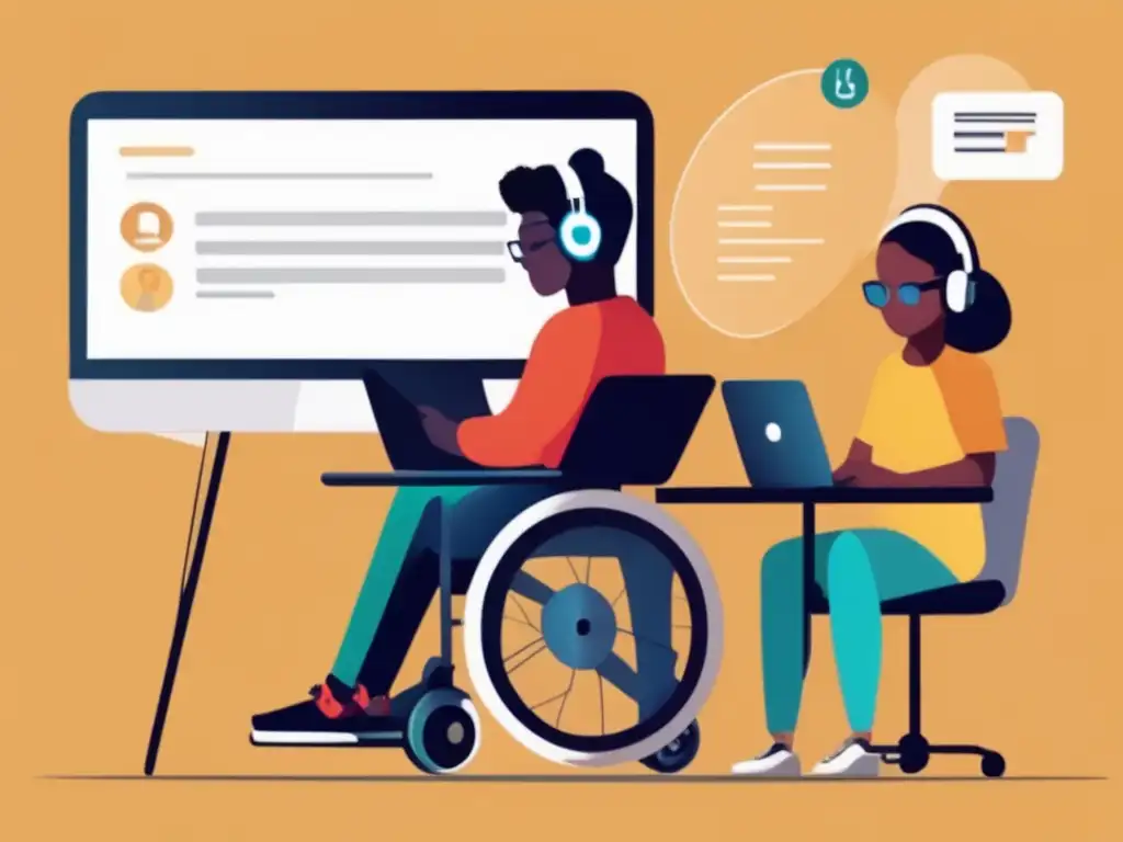 Estudiantes con discapacidades usando dispositivos digitales en exámenes Estudiantes con discapacidad usando exámenes digitales inclusivos