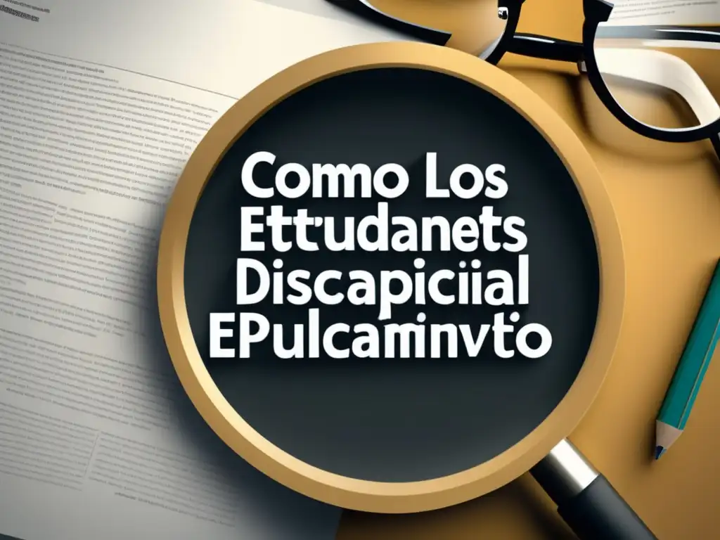 Estudiantes con discapacidad participando en actividades educativas Estudiantes con discapacidad: Financiamiento educativo y diversidad