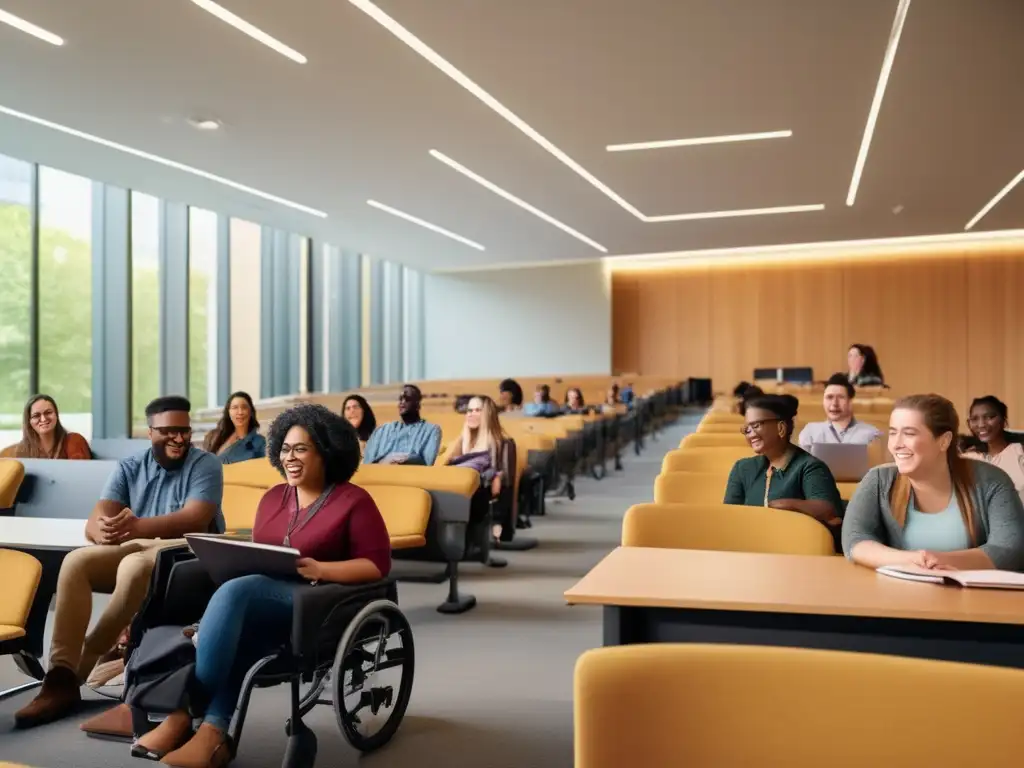 Estudiantes discapacitados en aula inclusiva Acción afirmativa discapacidad en educación superior