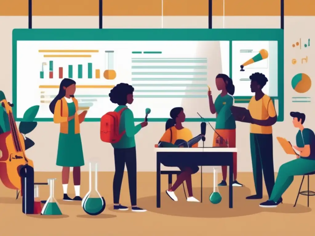 Estudiantes diversos en actividades extracurriculares Estudiantes diversos en actividades extracurriculares: Importancia para admisiones universitarias