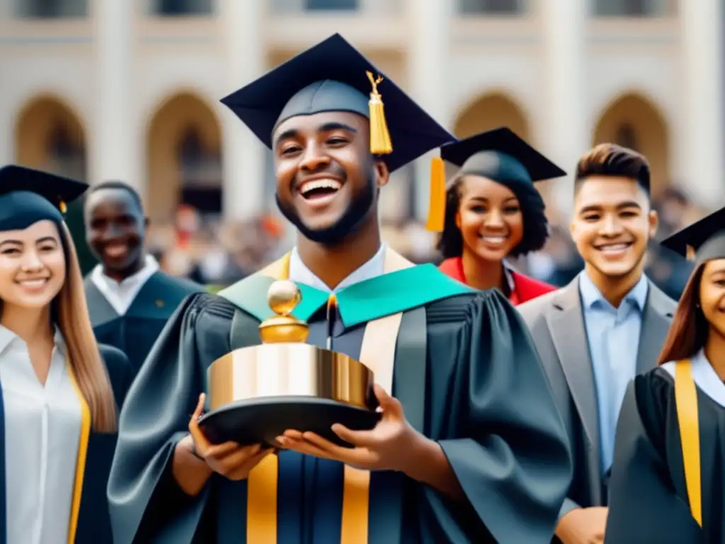 Tradiciones universitarias destacadas Estudiantes universitarios en actividades tradicionales - Beneficios de la vida universitaria