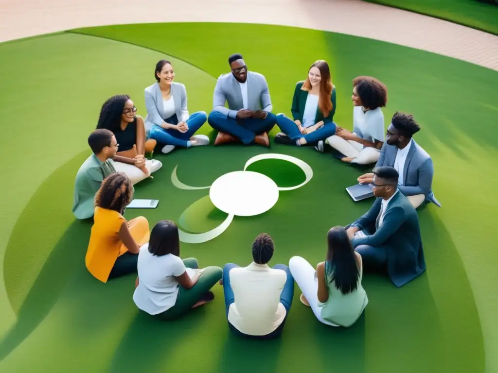 Estudiantes universitarios colaborando Estudiantes universitarios colaborando y compartiendo ideas: Beneficios del networking universitario