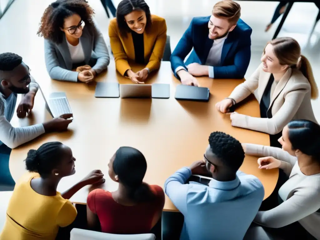 Estudiantes universitarios colaborando Estudiantes universitarios destacando liderazgo en trabajos en equipo universitarios